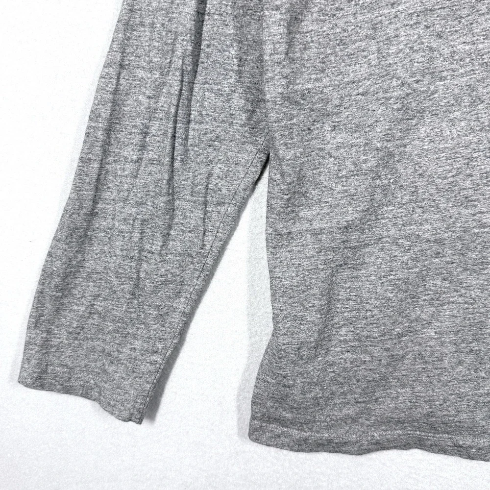 Polo Ralph Lauren Shirt Hoodie Men XL Grey Long Sleeve Pullover Pony Logo Hooded